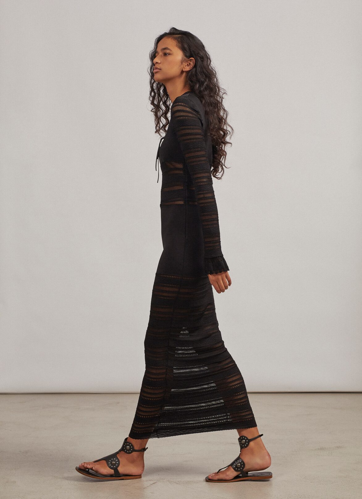 Edition 1993 The Lace knit Dress ALAÏA BLACK EDITION 1993 THE LACE KNIT DRESS
